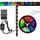Світлодіодна стрічка SMD 5050 RGB LED 5 м IP65 з пультом та блоком живлення 220v, 5м, Стрічка світлодіодна 5050