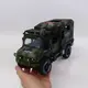Машинка военная, зеленая хаки, свет, звук
