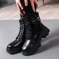 Черевики жіночі зимові Fashion Alsie 3387 36 розмір 23,5 см Чорний