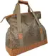 Дорожная сумка, саквояж 25L Wallaby бежевая с цветами