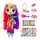 Игровой набор с куклой FASHION DECORA GIRLZ - ДЕКОРА (с аксессуарами и наклейками)