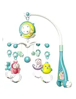 Карусель-мобиль BEDSIDE BELL BABY 8 A-55 музыкальная вращается с проектором. Multicolor (99565)