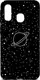 Чехол-накладка TOTO Cartoon Soft Silicone TPU Case Samsung Galaxy A40 Saturn Black