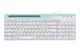 Компьютерная клавиатура A4Tech Fstyler FK25 White USB проводная