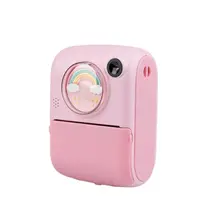 Фотоапарат дитячий акумуляторний Yimi Print Camera Mini Full HD Рожевий YX17P