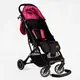 Коляска прогулочная детская "JOY" Fabiana (телескопическая ручка). Pink and black 118440