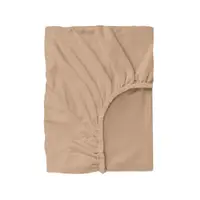 Простыня фланель на резинке для коляски и люльки 40x80 CARAMEL