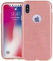 Чехол-накладка TOTO TPU Shine Case iPhone X Rose Gold