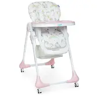 Стульчик для кормления Bambi M 3233 Unicorn Pink