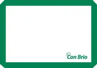 Коврик силиконовый Сon Brio СB-678-Green 42х29,5 см зеленый