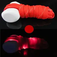 Шнурки для обуви с LED подсветкой красные