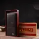 Вертикальное стильное мужское портмоне из натуральной кожи флотар CANPELLINI 21843 Коричневое