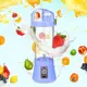 Портативный USB блендер Juicer QL-602 (5293) Салатовый Синий
