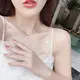 Колье женское с кулоном 14370 36 см золотистое