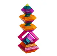 Логический конструктор Nocky, 30 деталей, геометрические фигурки. Multicolor (140885)
