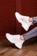 Женские кроссовки Fashion Mishu 2046 39 размер 24,5 см Белый