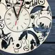 Часы настенные из натурального дерева «Studio Ghibli»