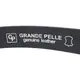 Стильный пояс под брюки для мужчин из натуральной кожи GRANDE PELLE 11690 Черный