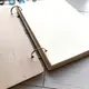 Кулинарная деревянная книга для записи рецептов