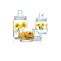 Набор банок для сыпучих продуктов Luminarc Club Sunshine Q3974 3 предмета