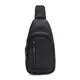 Мужской кожаный рюкзак через плечо Borsa Leather K1620f-black