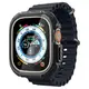 Чехол и стекло Spigen для Apple Watch Ultra (49mm) Tough Armor, Black (ACS05457)