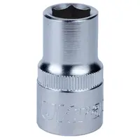 Насадка шестигранна коротка 1/2" 12мм CrV ULTRA (6070122)