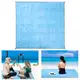 Коврик-подстилка для пикника или моря анти-песок Sand Free Mat 200x200 см Голубой