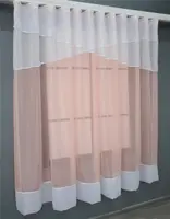 Кухонний комплект (270х170см.), на карниз 1,5-2м. Колір персиковий з білим. Код 078к 52-0809