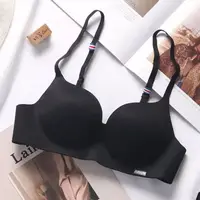 Черный бюстгальтер без косточек (Код 103-X106В) 85В