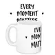 Кружка с принтом Every moment matters 330 мл (KR_17L112)