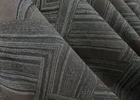 Комплект штор (2шт. 1,5х2,9м.) жаккард "Mystery". Цвет серый с коричневым. Код 1621ш 33-0543