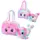 Мягкая игрушка с сумкой Limo Toy Кит-единорог CH6021 25 см