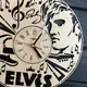 Дизайнерские настенные часы из дерева «Elvis»