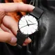 Мужские наручные часы с черным браслетом код 699