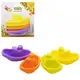 Набор игрушек для купания Baby Team Кораблики B-8854 4 шт