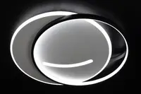 Люстра світлодіодна стельова LED світильник для квартири на стелю лед з пультом 26801 Білий 6х44х54 см.