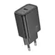 Адаптер сетевой HOCO Gentle single port charger N60 |1Type-C, 20W/3A, PD/QC|