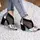 Женские босоножки Fashion Rags 3018 39 размер 25 см Серебристый