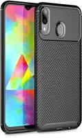Чохол-накладка TOTO TPU Carbon Fiber 1,5mm Case Samsung Galaxy M20 Black