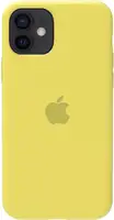 Чохол-накладка TOTO Silicone Full Protection Apple iPhone 12/12 Pro Lemon Yellow