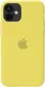 Чехол-накладка TOTO Silicone Full Protection Case Apple iPhone 12 Mini Lemon Yellow