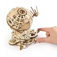 Деревянный механический 3D конструктор Ugears Глобус (70128)