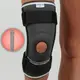 Бандаж на колено с 4-ма спиральными ребрами и ремнями Orthopoint REF-103 наколенник для спорта, Размер L