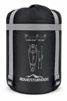 Спальный мешок, спальник весна-осень +3°С Adventuridge серый
