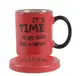 Чашка с крышкой Limited Edition Time Coral HTK-050 310 мл красная