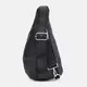 Мужской кожаный рюкзак через плечо Keizer k1712bl-black