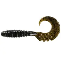 Fancy Grub 2" (10pcs.), #043 - Watermelon Brown/Black
