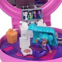 Игровой набор Polly Pocket Тематические прически розовый (GVM22-GVM25)