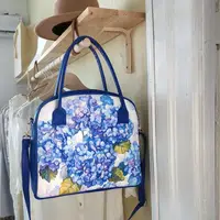 Сумка с принтом Oxford Гортензия 32x30x9 см